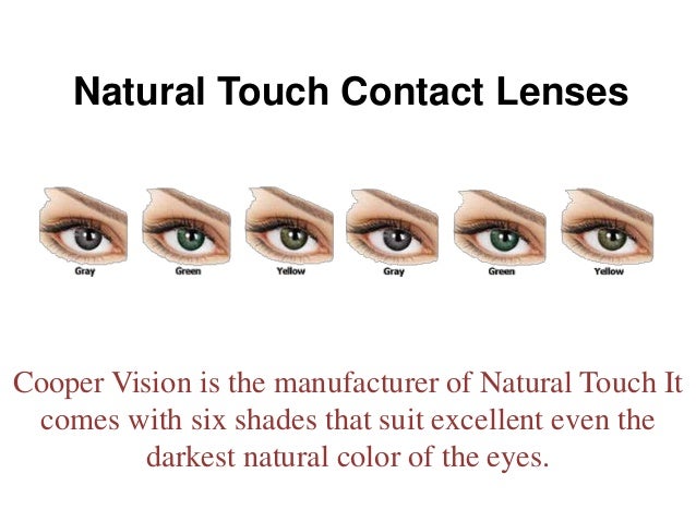 natural touch contact lenses
